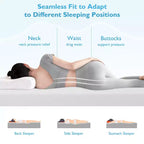 FDW Matelas en mousse à mémoire de forme de 8 pouces pour un sommeil frais et un soulagement de la pression / Certifié CertiPUR-US / Matelas-dans-une-boîte / Soulagement de la pression
