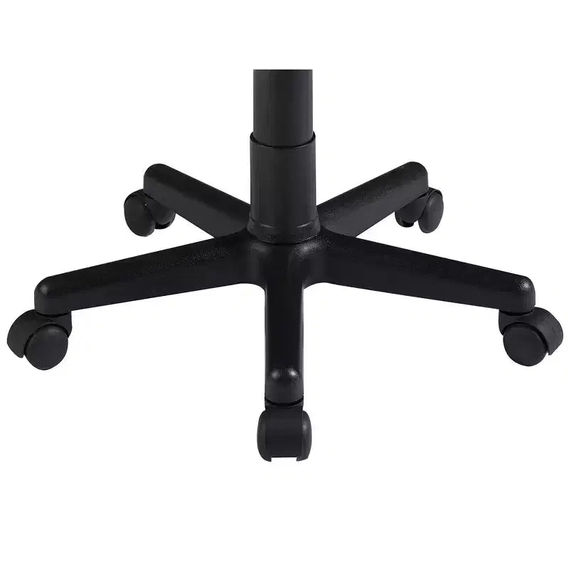 VECELO Chaise de bureau à domicile avec accoudoirs, hauteur réglable à mi-dossier