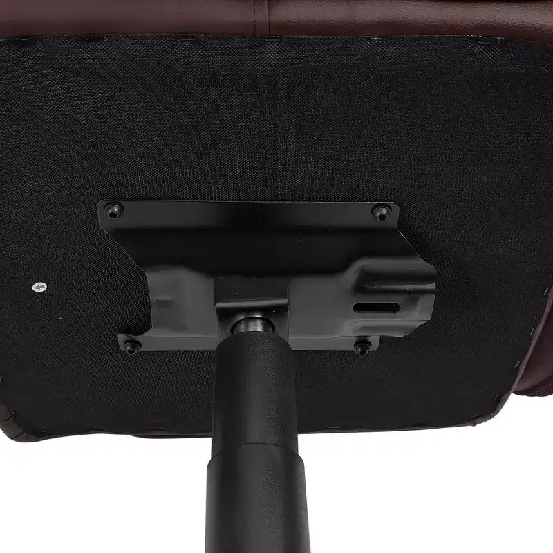 VECELO Chaise de bureau à domicile avec accoudoirs, hauteur réglable à mi-dossier