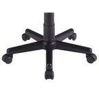 VECELO Chaise de bureau à domicile avec accoudoirs, hauteur réglable à mi-dossier