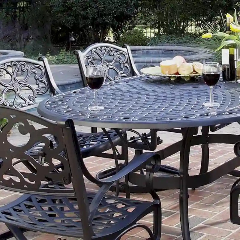 Table à manger d'extérieur