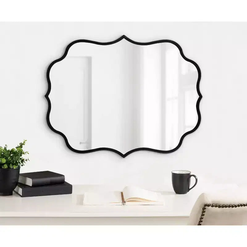 Miroir mural encadré Higby 24 x 30 - Kate & Laurel All Things Decor