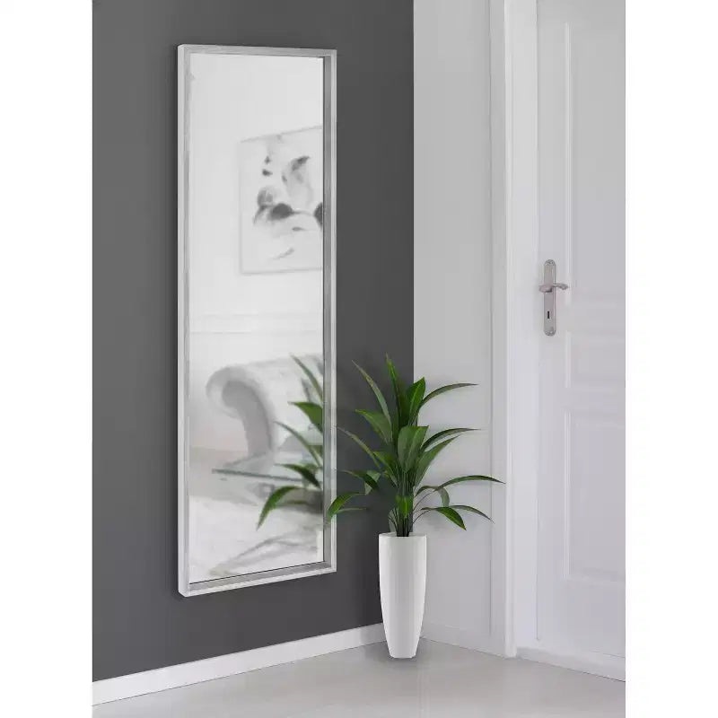 Miroir Mural Décoratif Encadré Travis 16 x 48 - Kate & Laurel All Things Decor
