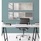 Miroir Mural Décoratif Encadré Travis 16 x 48 - Kate & Laurel All Things Decor