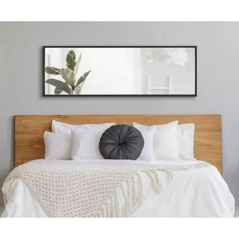 Miroir Mural Décoratif Encadré Travis 16 x 48 - Kate & Laurel All Things Decor