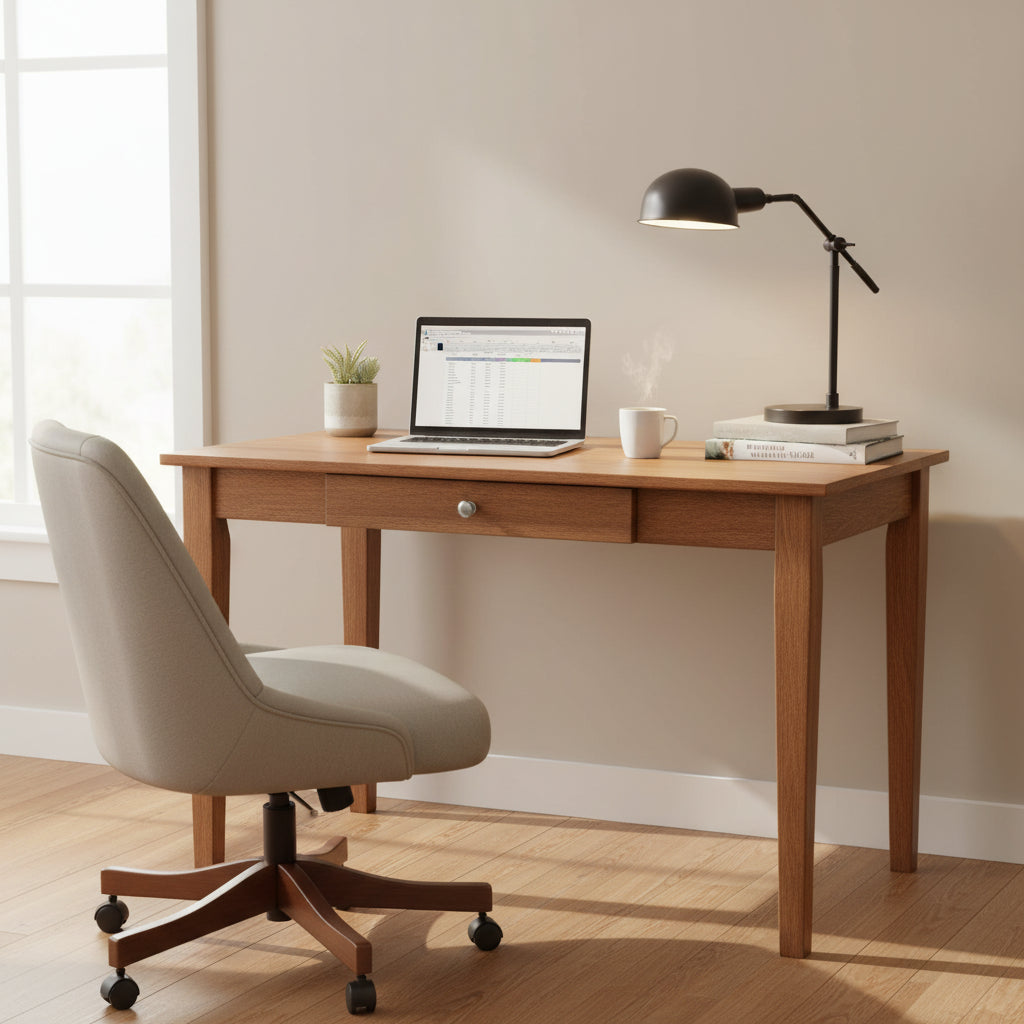 The Gray Barn Moonshine Solid Hardwood Writing Desk