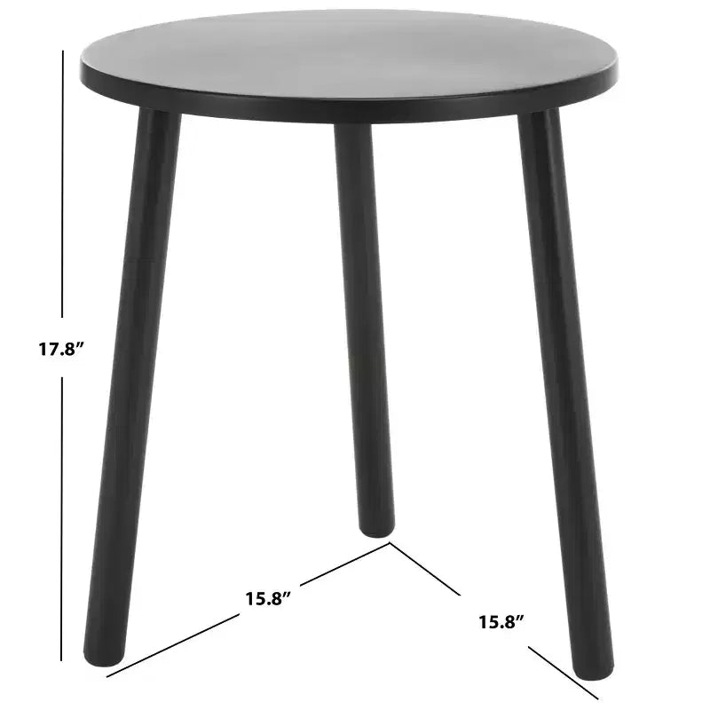 Table d'appoint ronde Ivitrio - ACC4619A - Noir - Safavieh