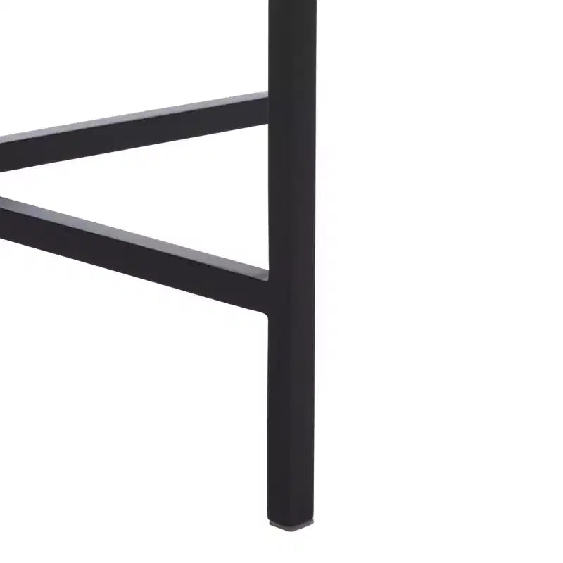 Table d'appoint ronde Evrynne - ACC4608A - Marbre vert/noir - Safavieh