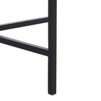 Table d'appoint ronde Evrynne - ACC4608A - Marbre vert/noir - Safavieh