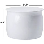 Tabouret de table en métal aztèque - FOX5516 - Safavieh Couture