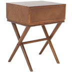 Table de chevet Sixtine à 1 tiroir - NST6604 - Naturel - Safavieh