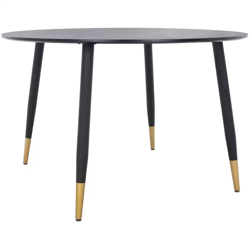 Table à manger ronde Kamala - DTB5807A - Noir/Or - Safavieh