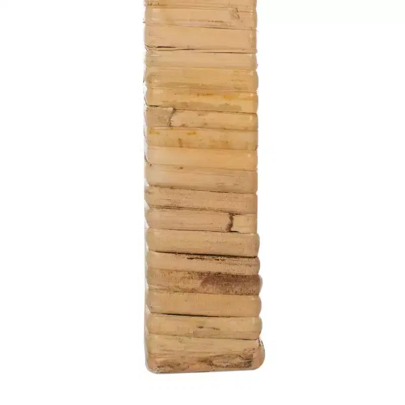 Tabouret de comptoir Tojo Cane avec coussin - BST6502 - Blanc/Naturel - Safavieh