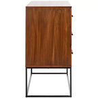 Commode 3 tiroirs Marquise - CHS5002 - Marron - Safavieh