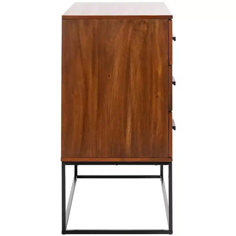 Commode 3 tiroirs Marquise - CHS5002 - Marron - Safavieh