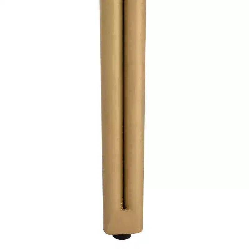 Bureau 2 tiroirs Lily - DSK9006 - Naturel/Laiton - Safavieh