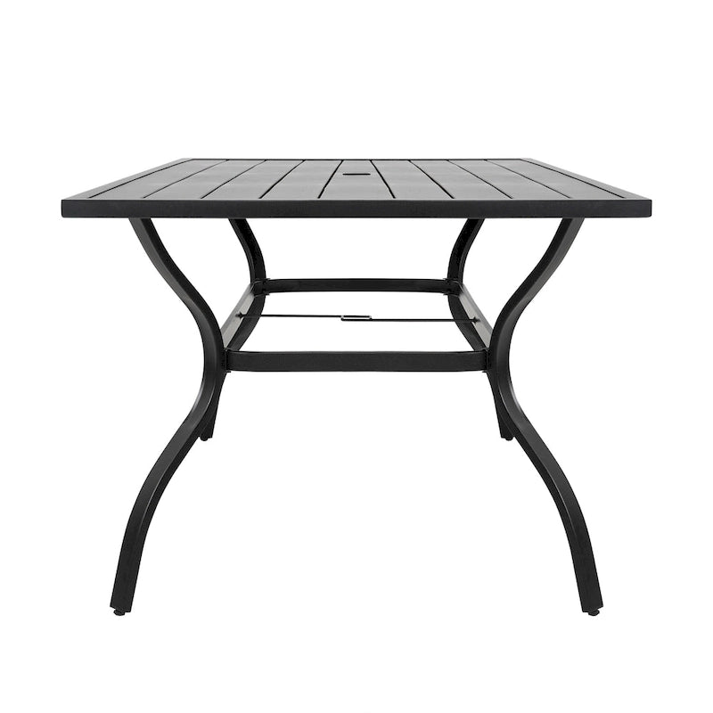 Ensemble de salle à manger pivotant Nuu Garden 7 pièces avec coussins offerts