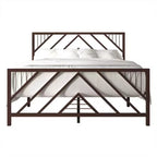 Lit plateforme métallique ChaletPosh