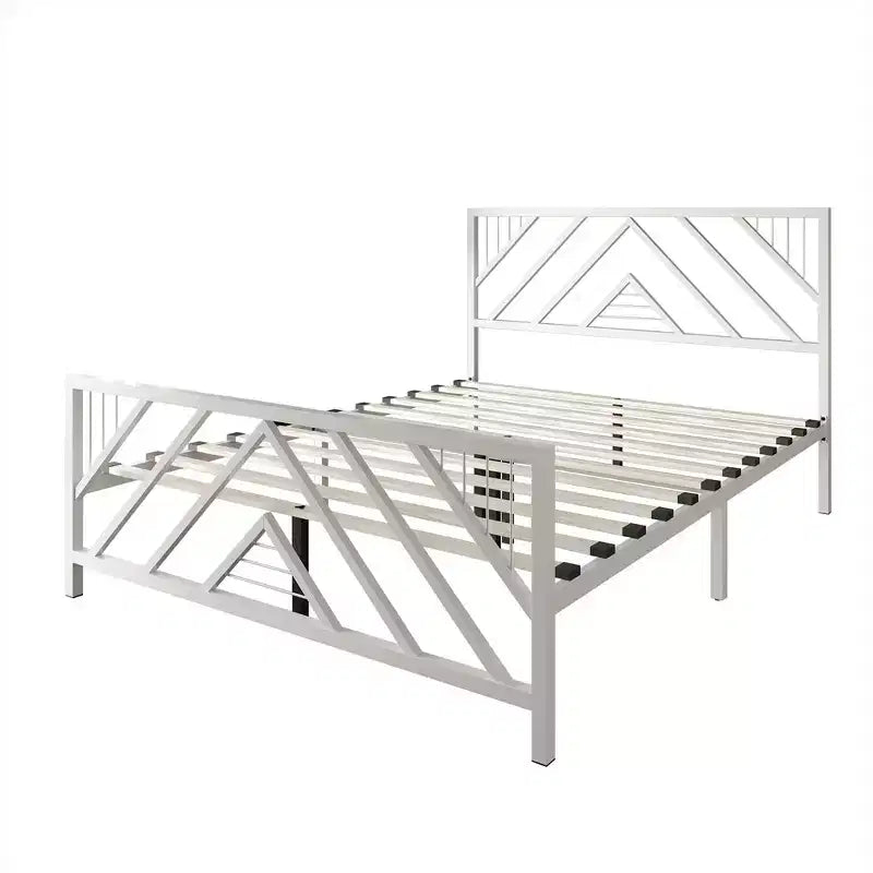 Lit plateforme métallique ChaletPosh