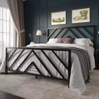 ChaletPosh Metal Platform Bed