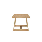 Table à manger Plank+Beam 72 pour 6, table de cuisine en bois massif de style ferme classique