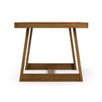 Table à manger Plank+Beam 72 pour 6, table de cuisine en bois massif de style ferme classique