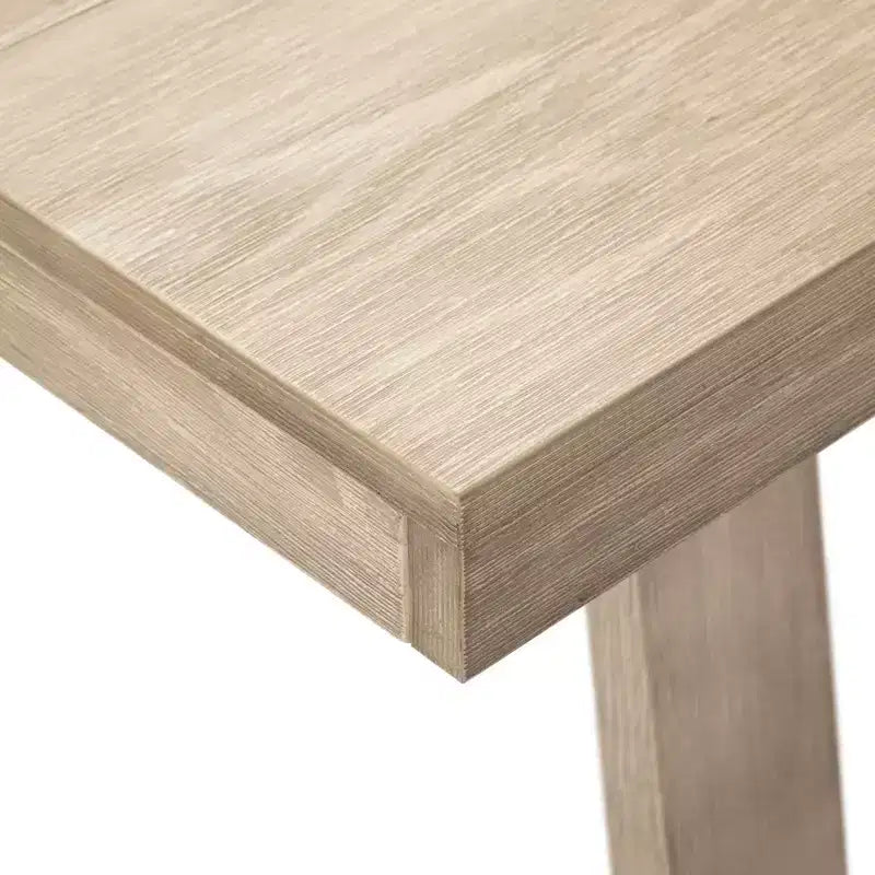 Table à manger Plank+Beam 72 pour 6, table de cuisine en bois massif de style ferme classique