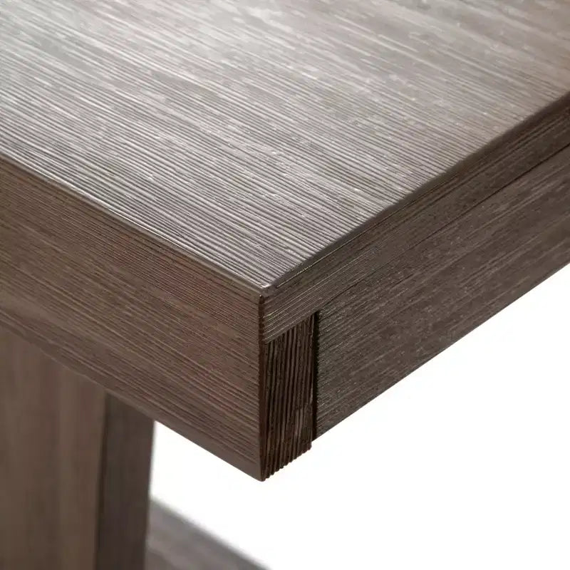 Table à manger Plank+Beam 72 pour 6, table de cuisine en bois massif de style ferme classique