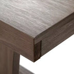 Table à manger Plank+Beam 72 pour 6, table de cuisine en bois massif de style ferme classique