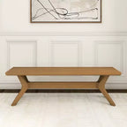 Banc de salle à manger Verso en bois massif Plank+Beam, banc d'entrée 60, banc de pièce minimaliste