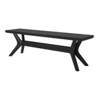 Banc de salle à manger Verso en bois massif Plank+Beam, banc d'entrée 60, banc de pièce minimaliste
