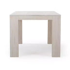 Plank+Beam 72 Table à manger moderne pour 6 personnes, table à manger rectangulaire en bois massif pour cuisine/salle à manger