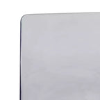 LeisureMod Astor Chaises de salle à manger en plastique, lot de 4, design ondulation d'eau avec pieds en acier inoxydable noir, chaises d'appoint modernes pour cuisine, salle à manger