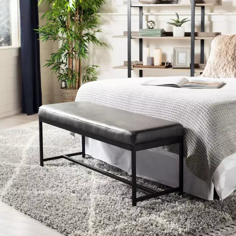 Banc en similicuir Chase - BCH6204 - Safavieh