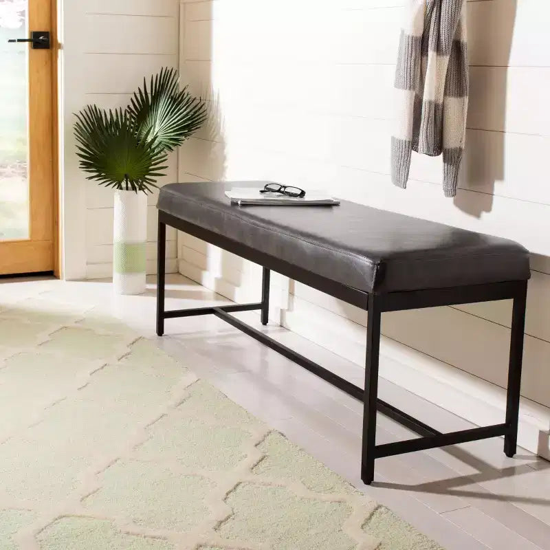 Banc en similicuir Chase - BCH6204 - Safavieh