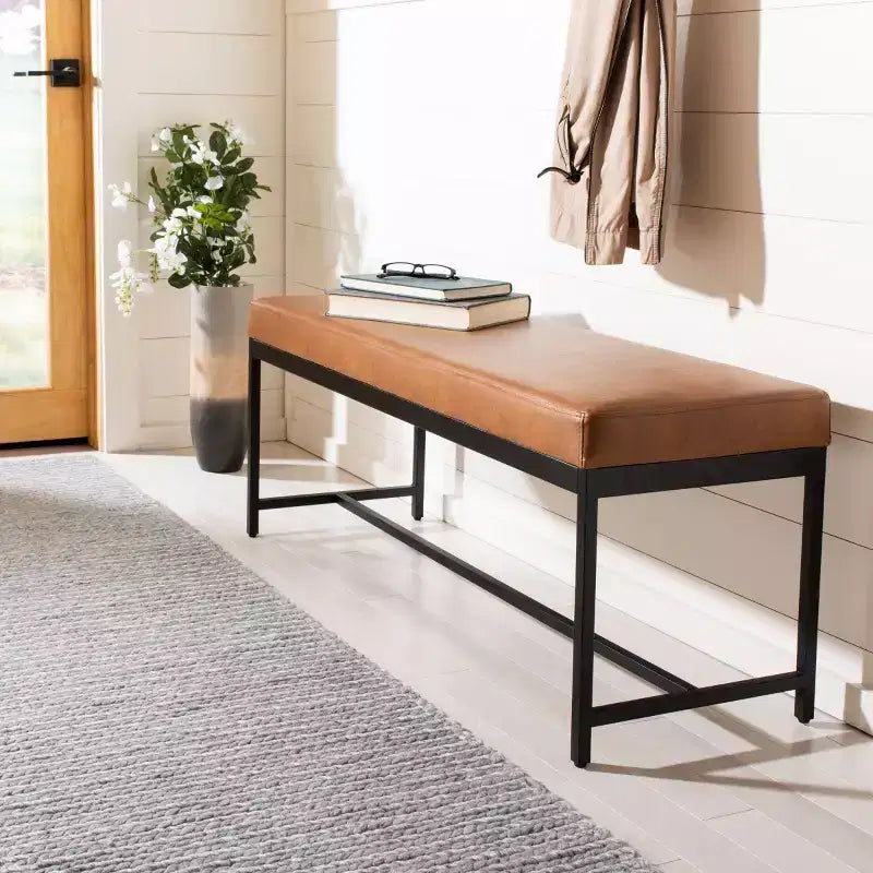 Banc en similicuir Chase - BCH6204 - Safavieh