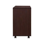 Meuble de classement AndMakers à 3 tiroirs de 99 cm de large pour bureau à domicile, classeur latéral mobile, support d'imprimante avec étagères de rangement ouvertes