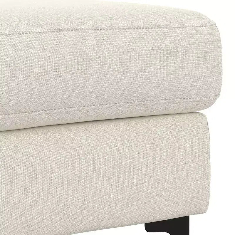 Banc ottoman rectangulaire WyndenHall Lana de style Mid-Century