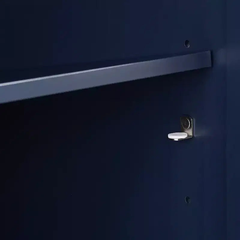 Crosley 60 Cassai Buffet multimédia 2 pièces : Portes vitrées, étagères réglables, gestion des câbles