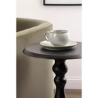 Table d'appoint en bois Tourneaux de Kate and Laurel
