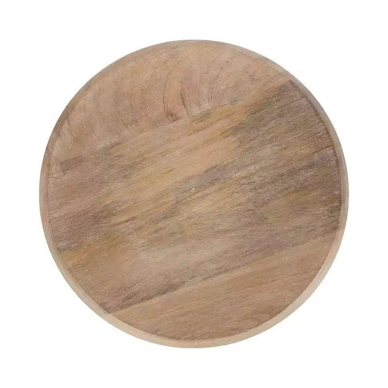 Table d'appoint en bois Tourneaux de Kate and Laurel