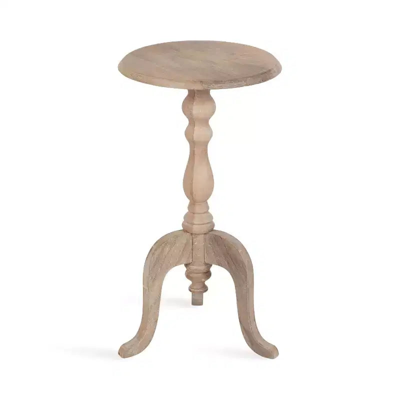 Table d'appoint en bois Tourneaux de Kate and Laurel