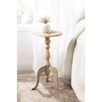 Table d'appoint en bois Tourneaux de Kate and Laurel