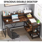 Bureau d'angle informatique Lantine L
