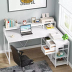 Bureau d'angle informatique Lantine L