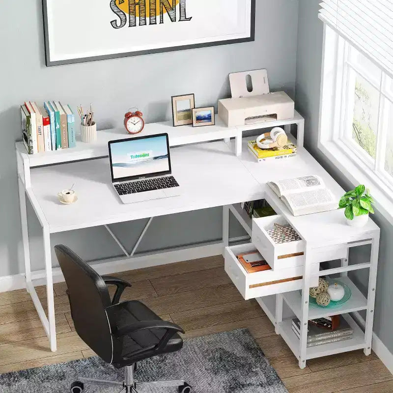 Bureau d'angle informatique Lantine L