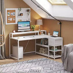 Bureau d'angle informatique Lantine L