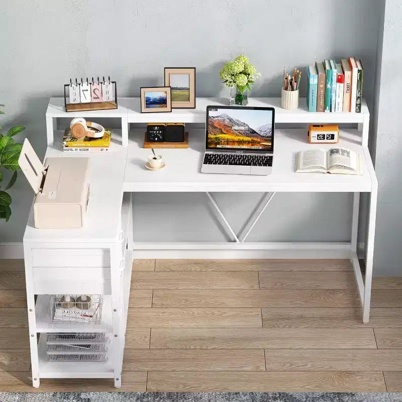 Bureau d'angle informatique Lantine L
