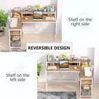 Bureau d'angle informatique Lantine L