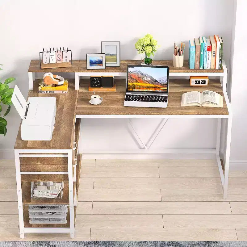 Bureau d'angle informatique Lantine L